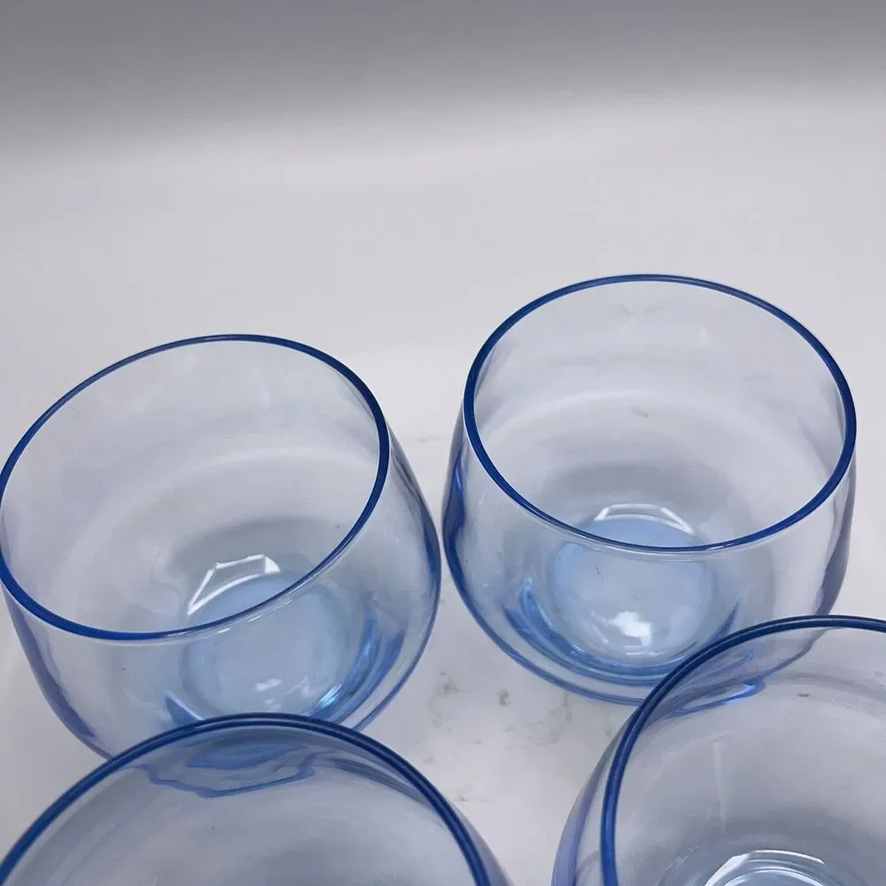 Blue Hue Bar Glasses Set Of 5